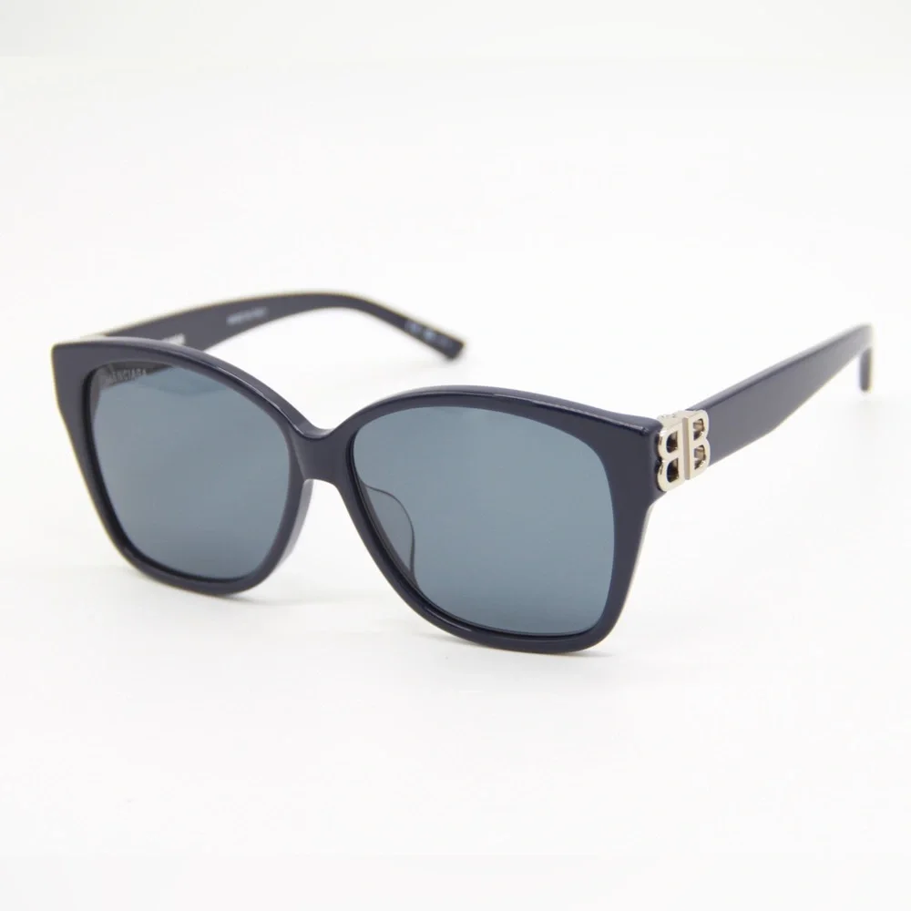 NEW BALENCIAGA BB0135SA 004 BLUE WOMEN SUNGLASSES BALENCIAGA BB0135S - Picture 5 of 13